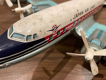 Amazon.co.jp: JAL ブリキ 飛行機 JA6702 当時物 ヴィンテージ